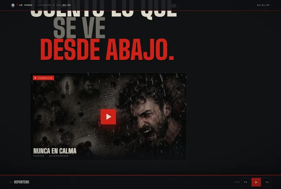 Clase Obrera: una canción con su vídeo