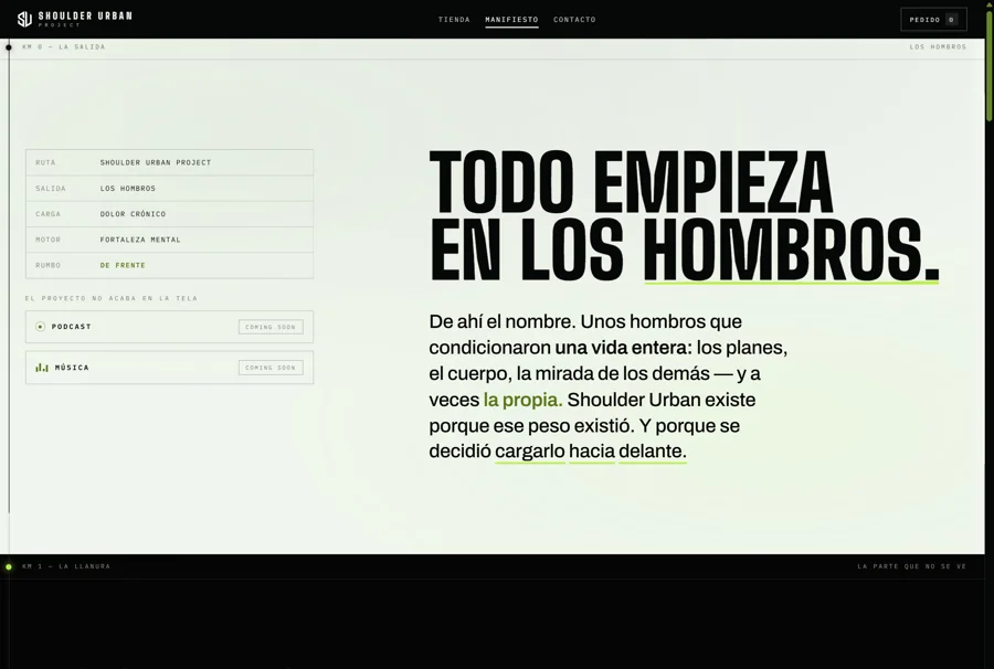 Shoulder Urban: el manifiesto de la marca